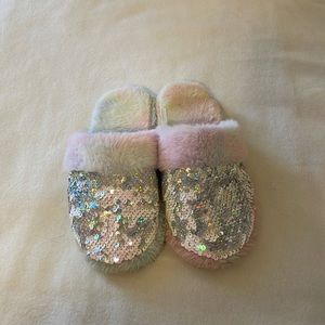 Sparkly slippers